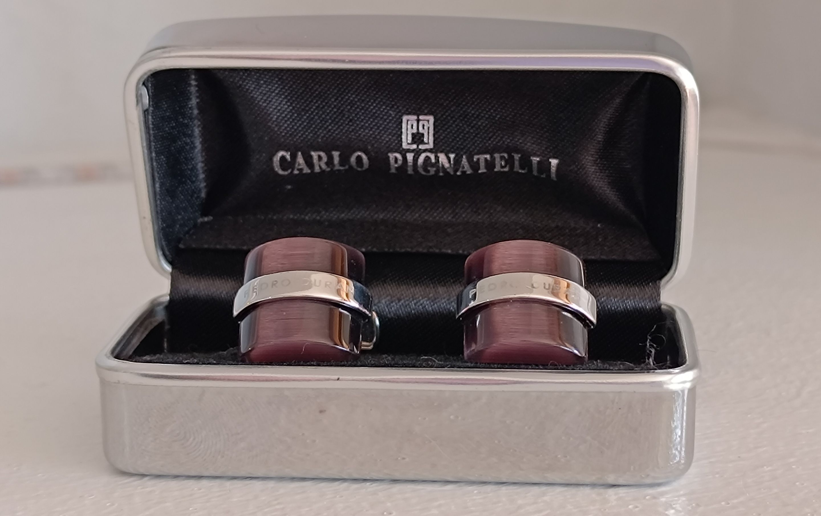 Pedro Duran Silver Cufflinks (16).jpg