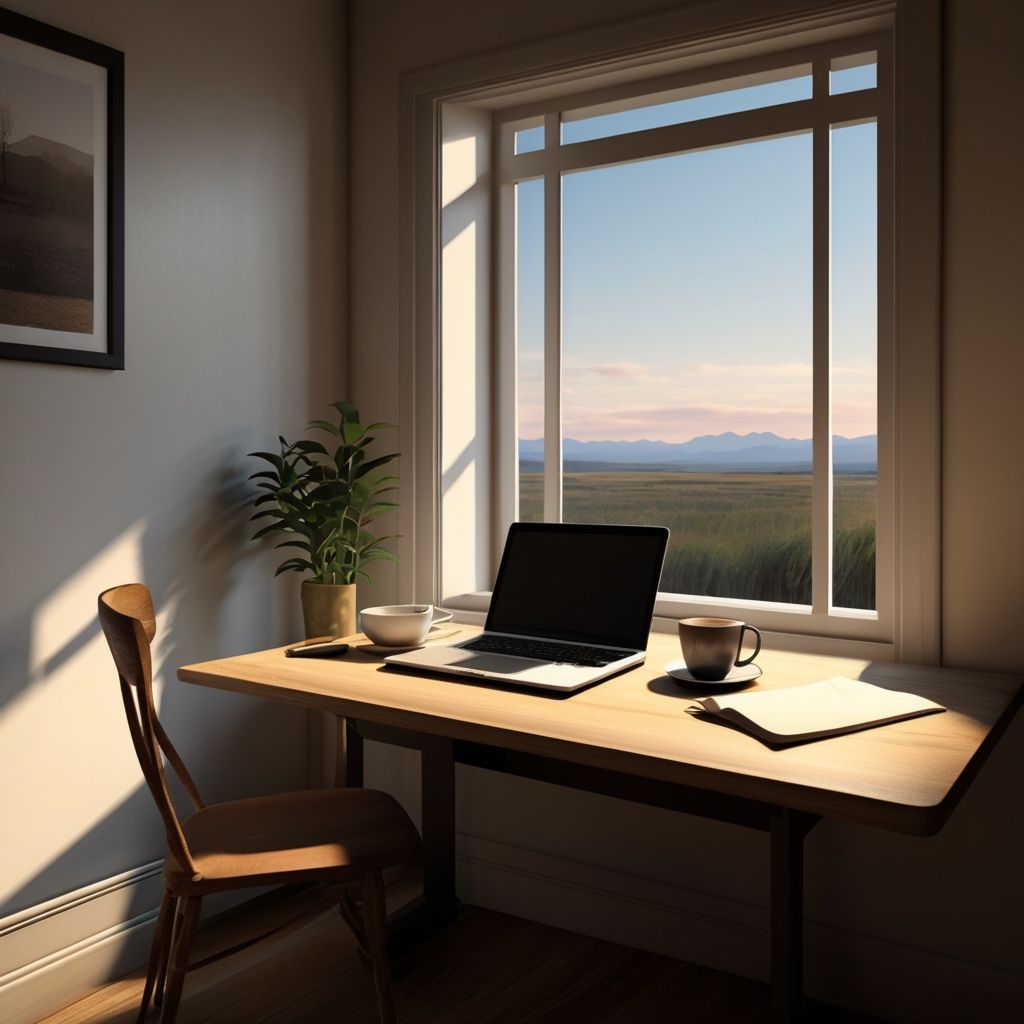 Leonardo_Vision_XL_Minimalist_desk_setup_with_an_open_laptop_s_0.jpg