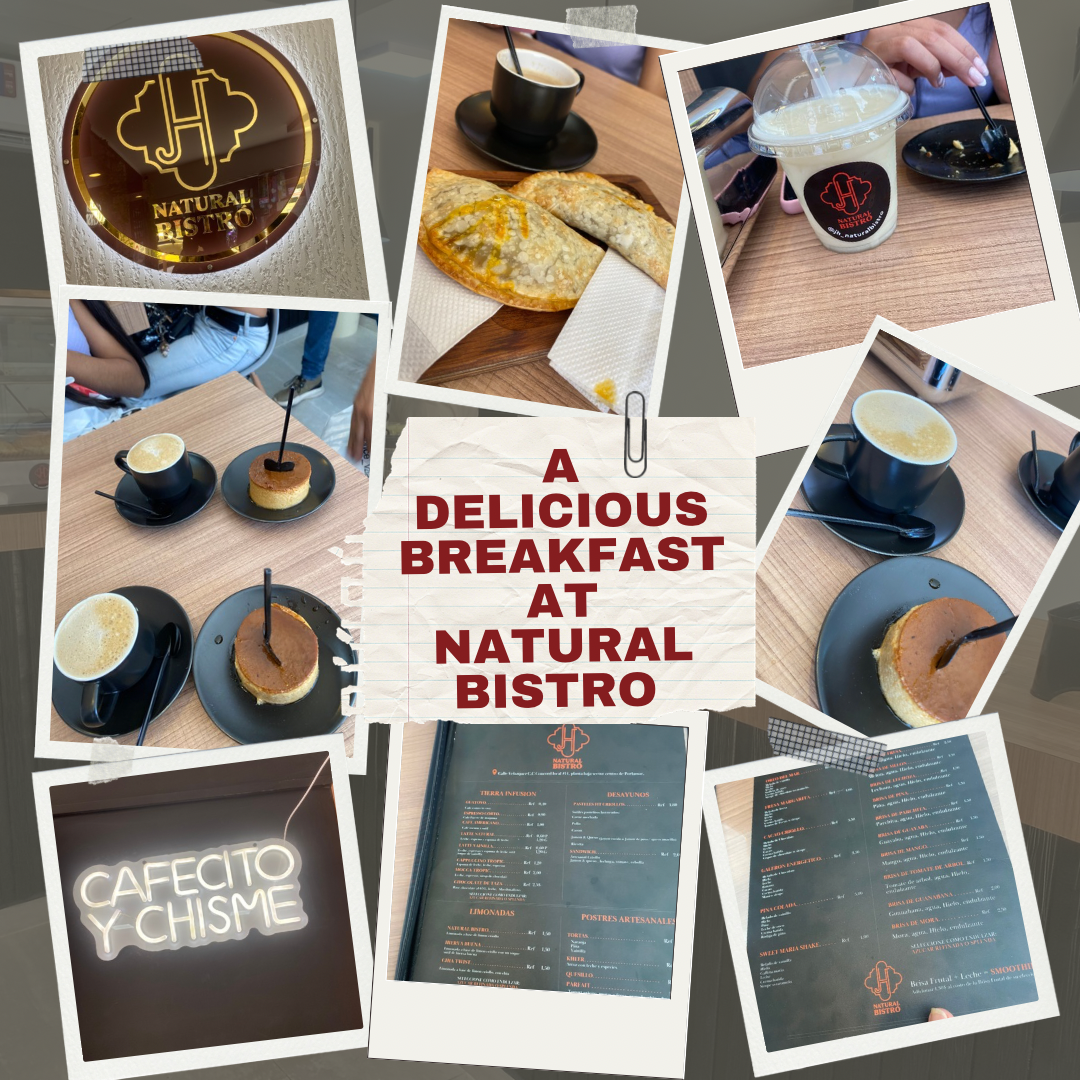 A DELICIOUS BREAKFAST AT NATURAL BISTRÓ (ENG-ESP)