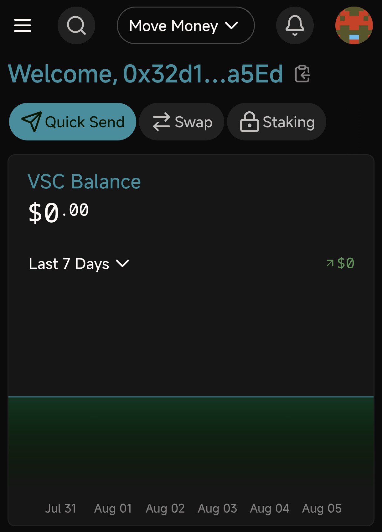 Altera on Zerium Wallet