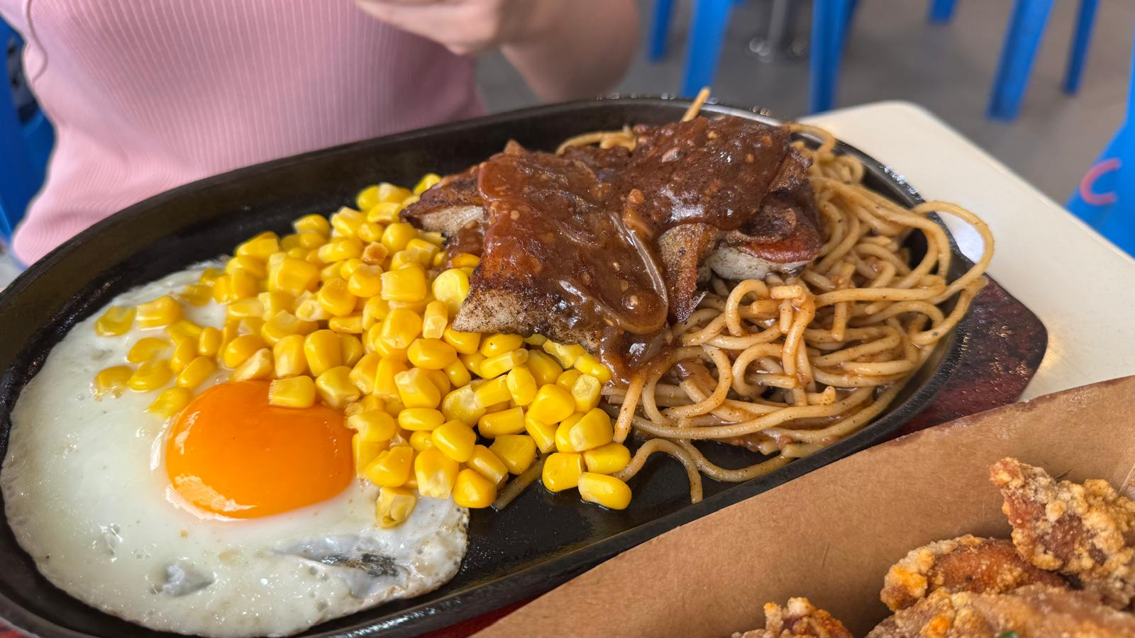 BBQ Sauce Grilled Chicken Chop