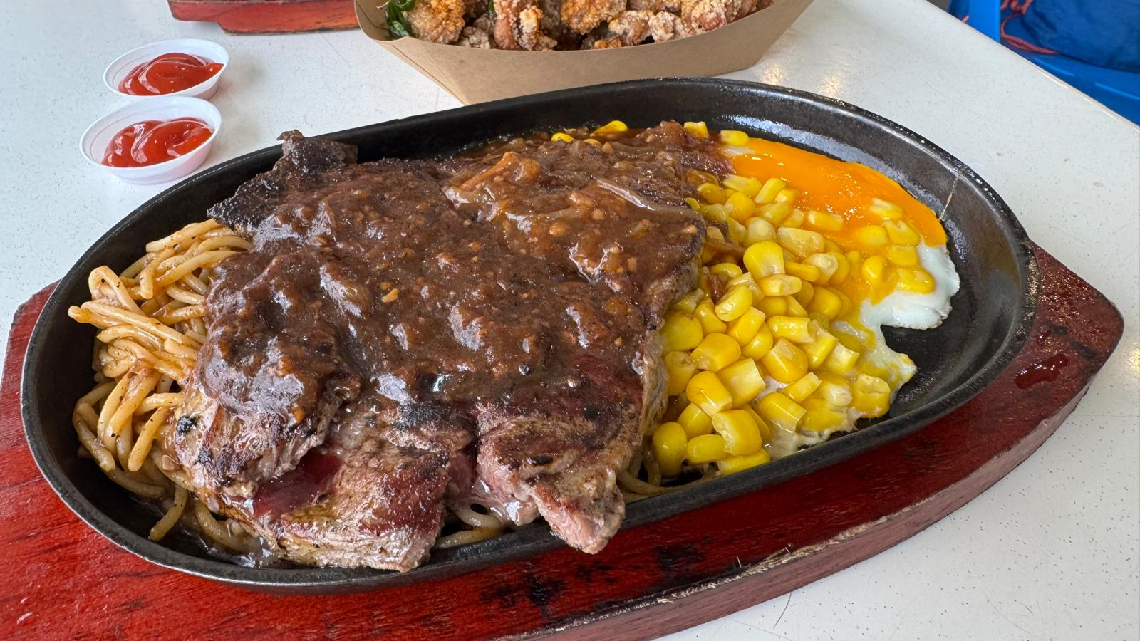 Black Pepper Ribeye Steak