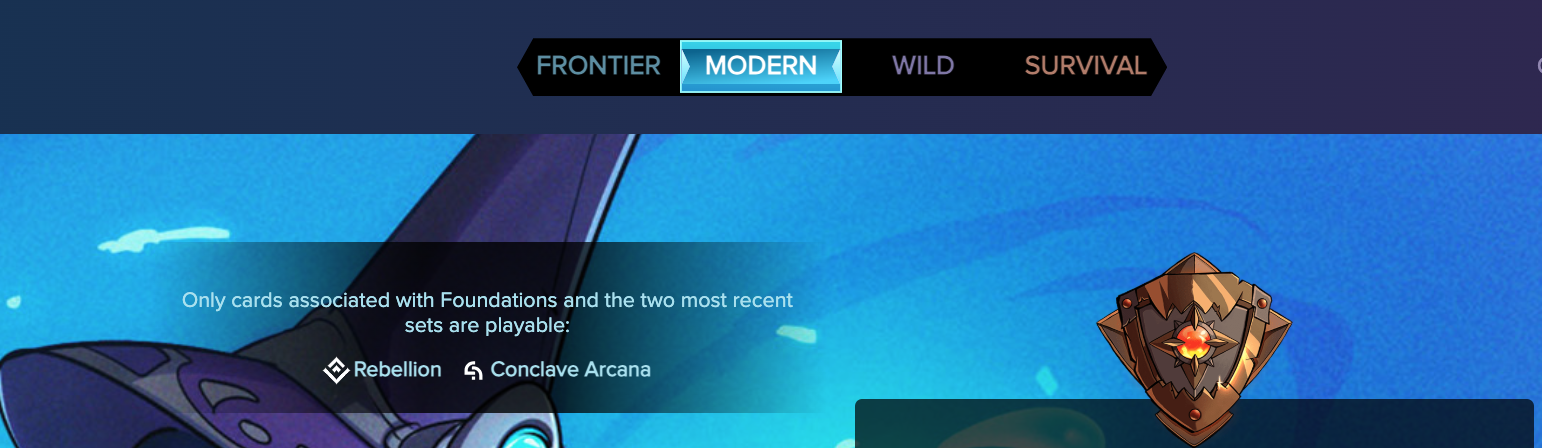 Frontier Format Spotted