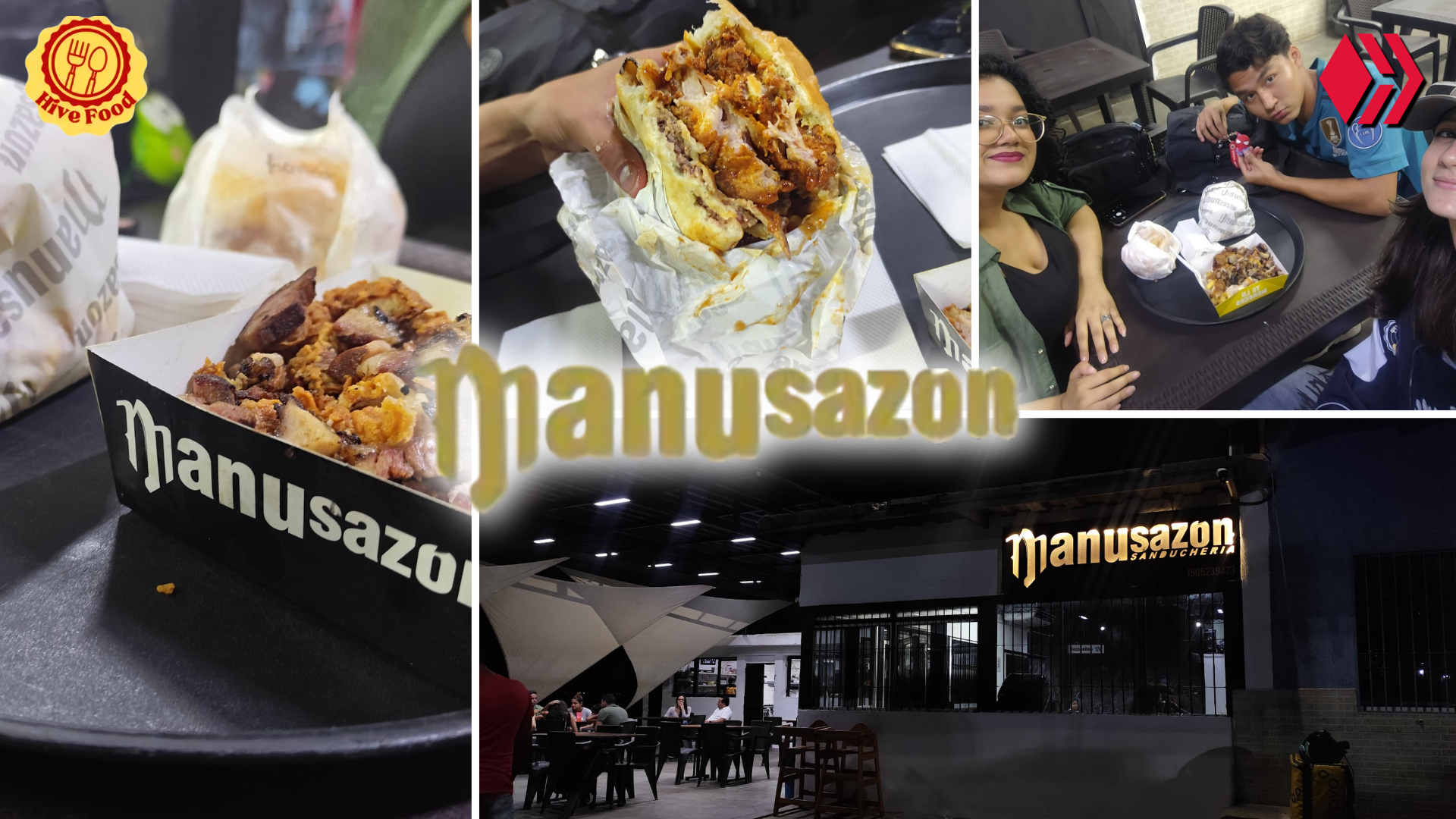 [Eng/Esp] Visiting Manusazon with friends: the best place for burgers in Venezuela!
