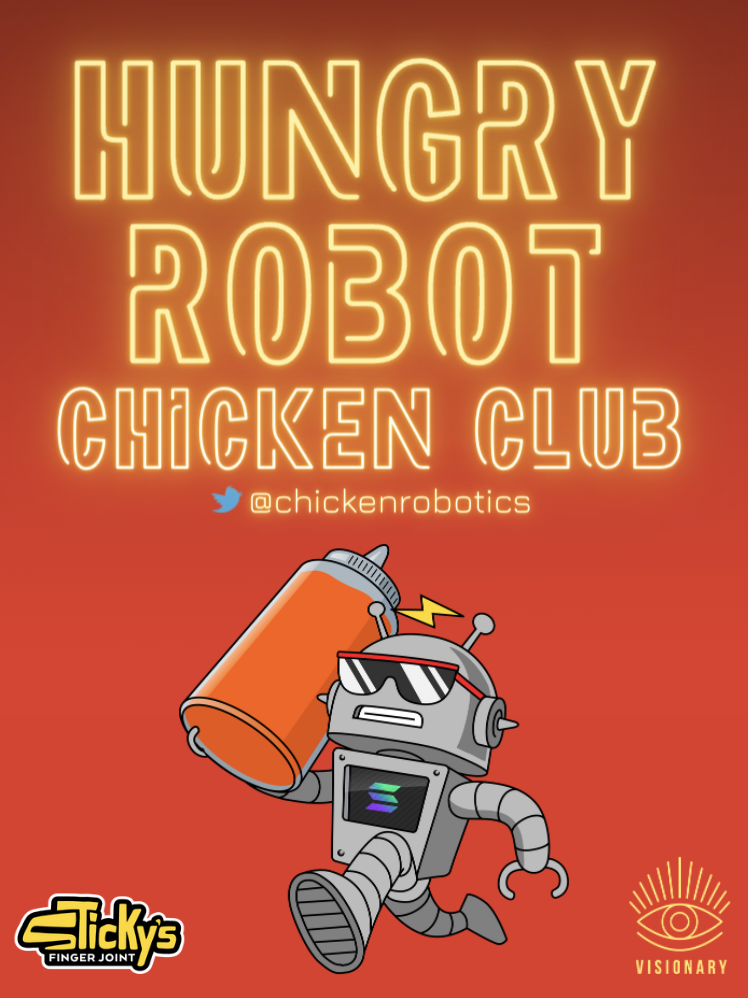 @visionarystudios/new-rewards-at-stickys-the-finger-joint-hungry-robot-chicken-club-project-update-february-27-2023
