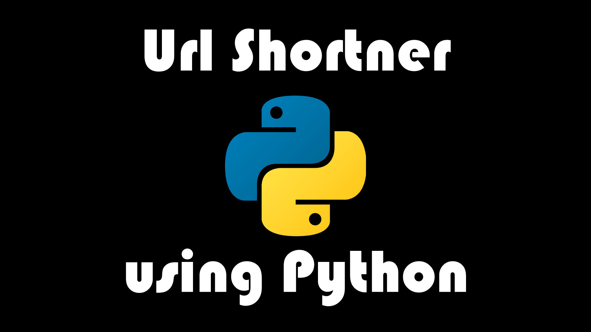 Coding simple URL Shortener with Python