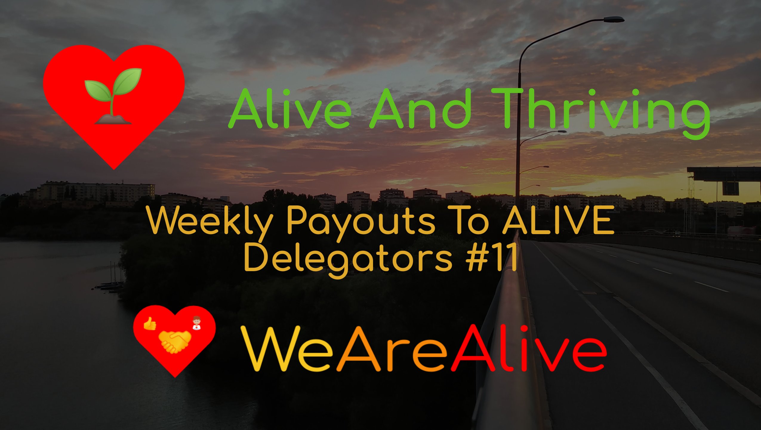 @wearealive/alive-and-thriving-weekly-payouts-to-alive-delegators-11