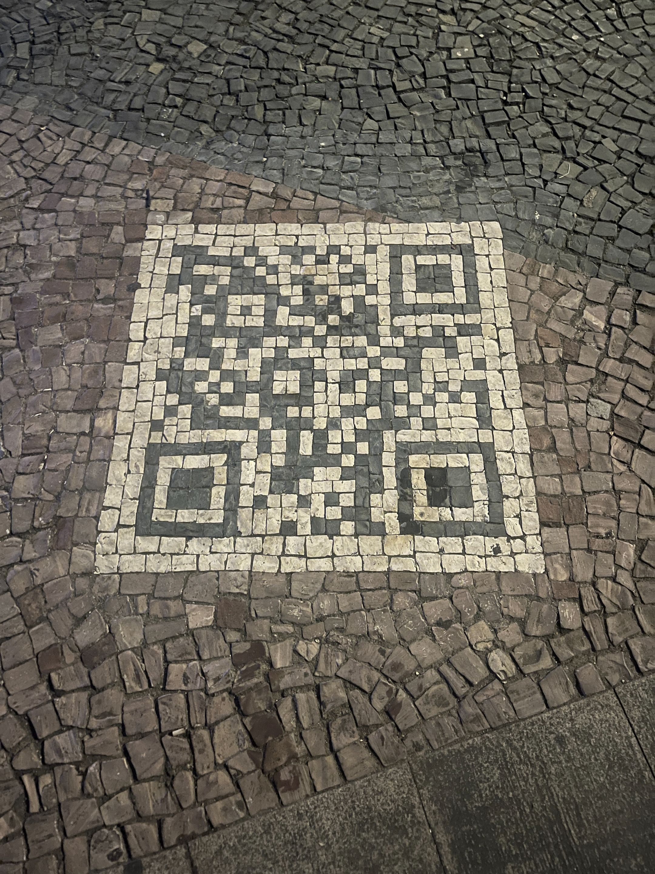 not sure where this qr code goes by i thought it looked cool