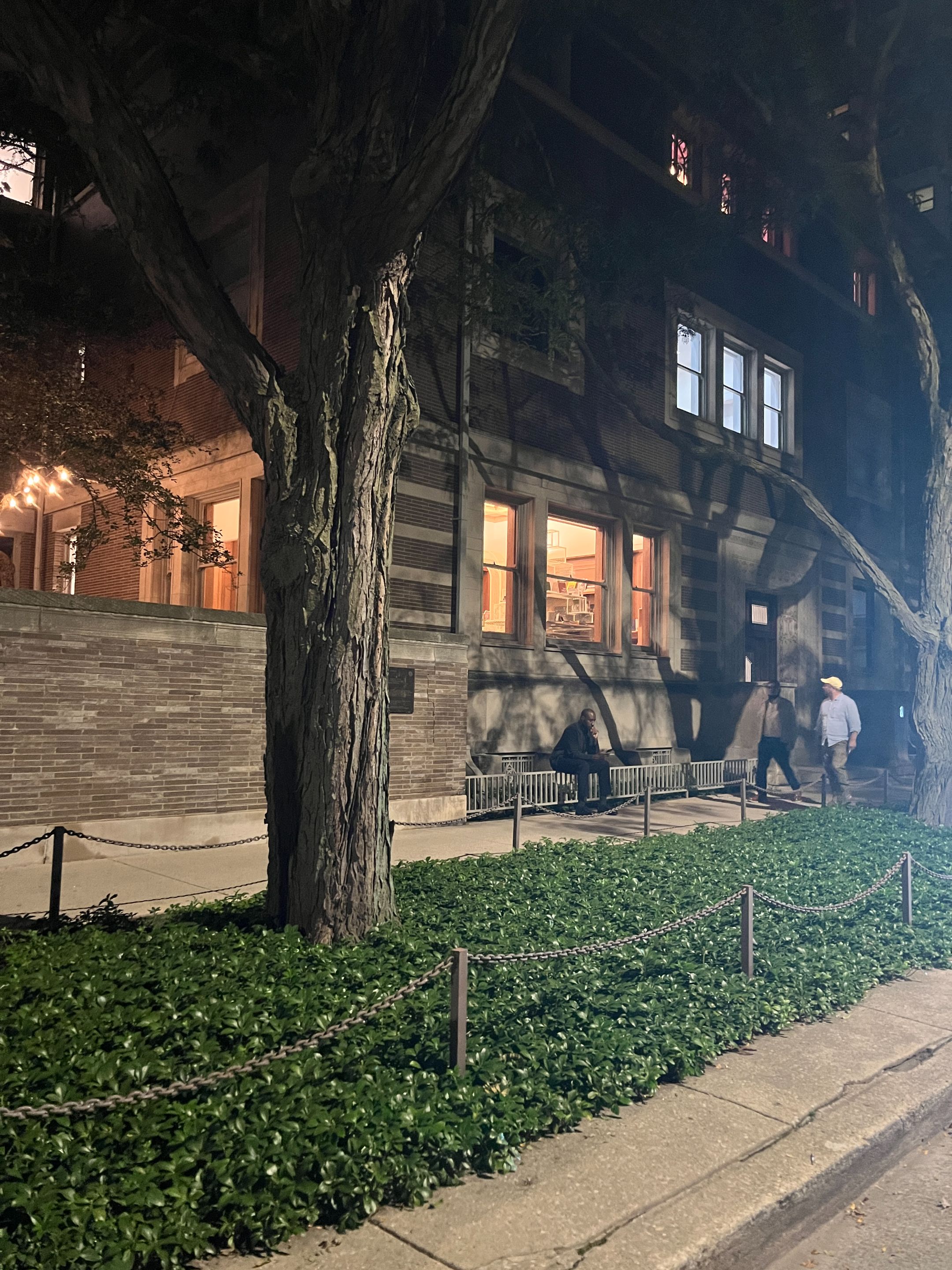 The fancy house that the party was at