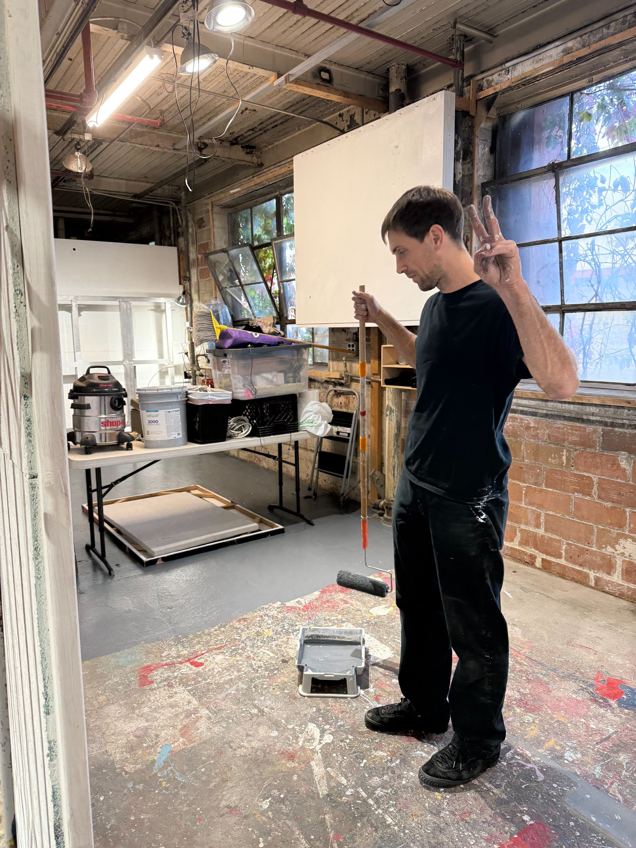 picture of me not wanting to be photographed