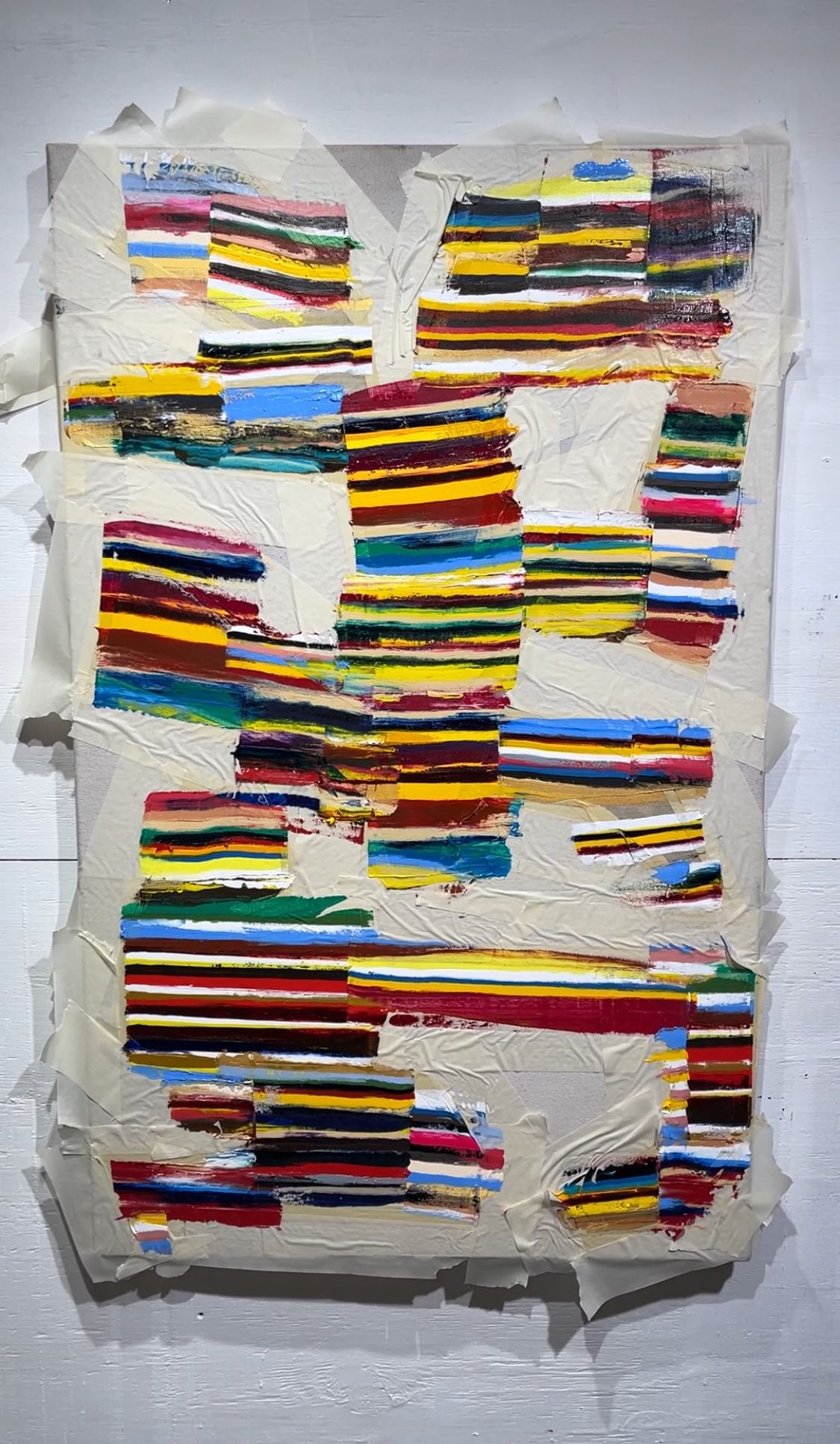 this is the stage in the painting where people have said could be "done"