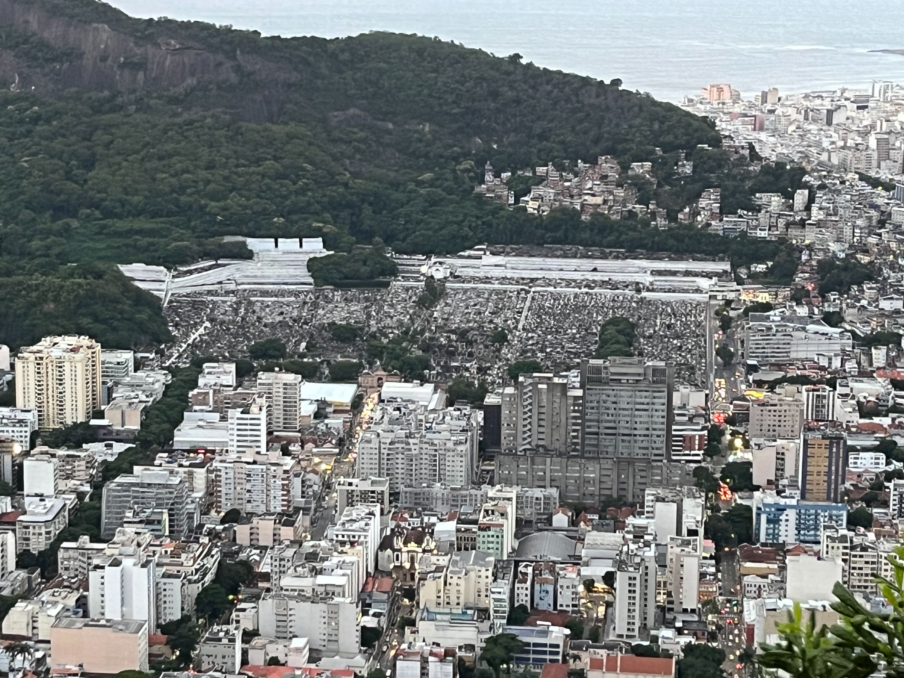 I had to zoom in, but thats the cemetery