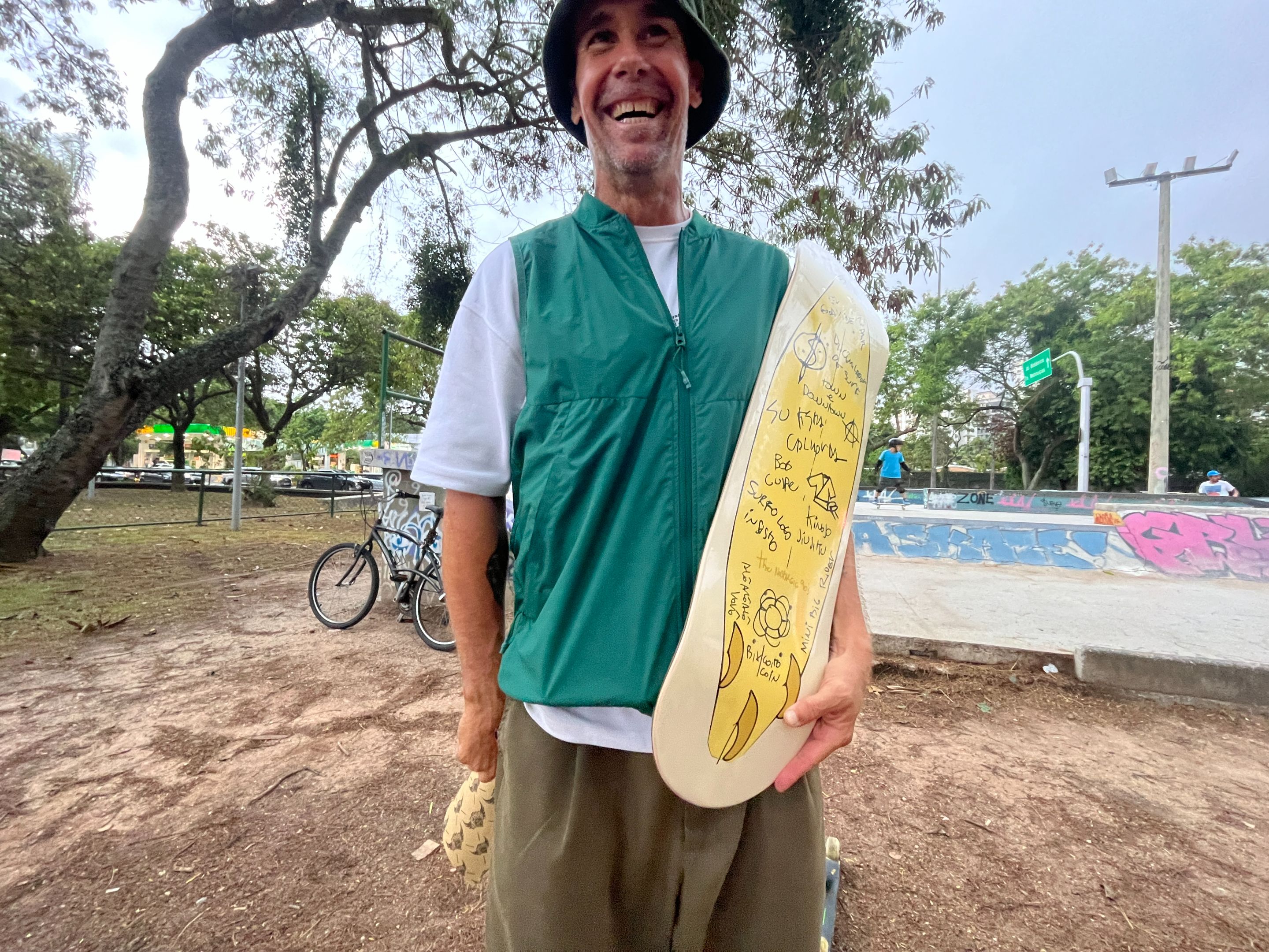 he even had jessup griptape