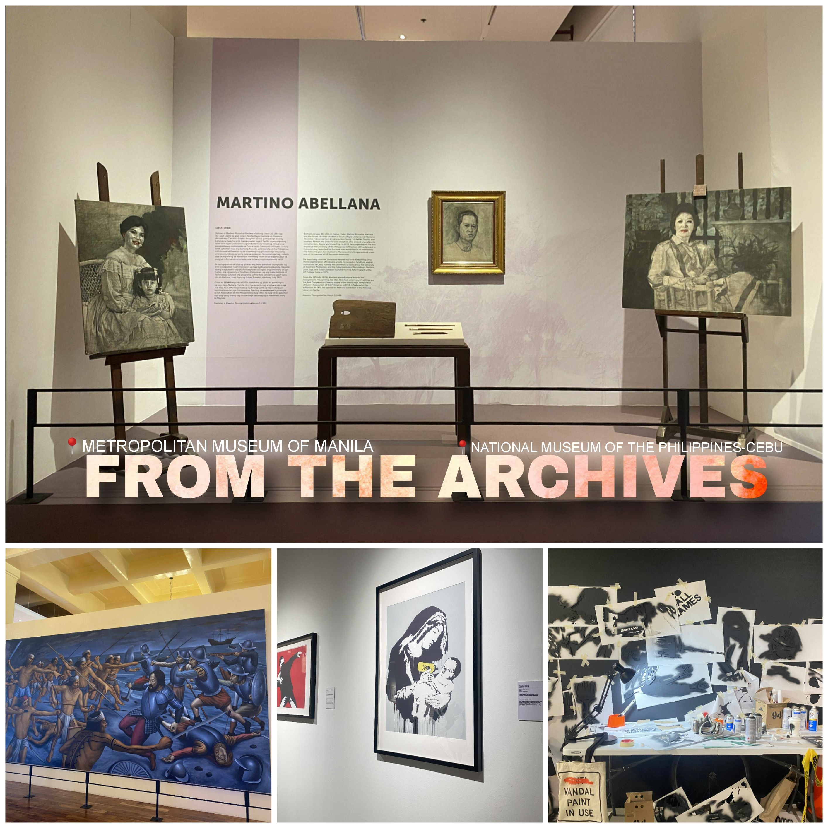 AN ARCHIVE FROM THE ARCHIVE: THE ARTISTRY IN METROPOLITAN MUSEUM OF MANILA AND NATIONAL MUSEUM OF THE PHILIPPINES-CEBU 