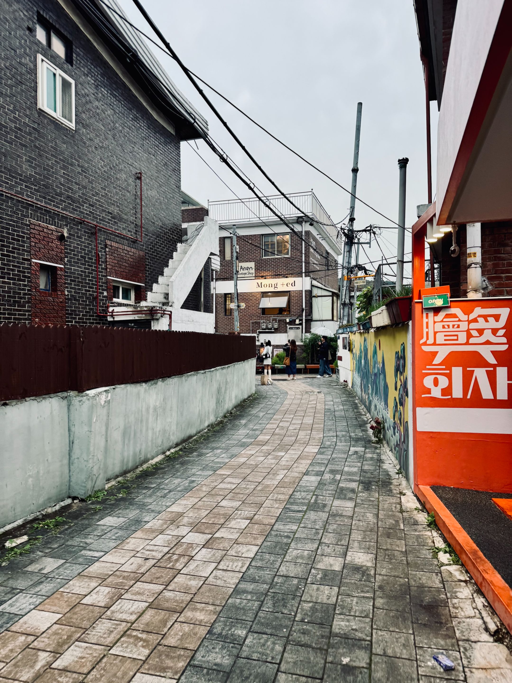 passing by alleys