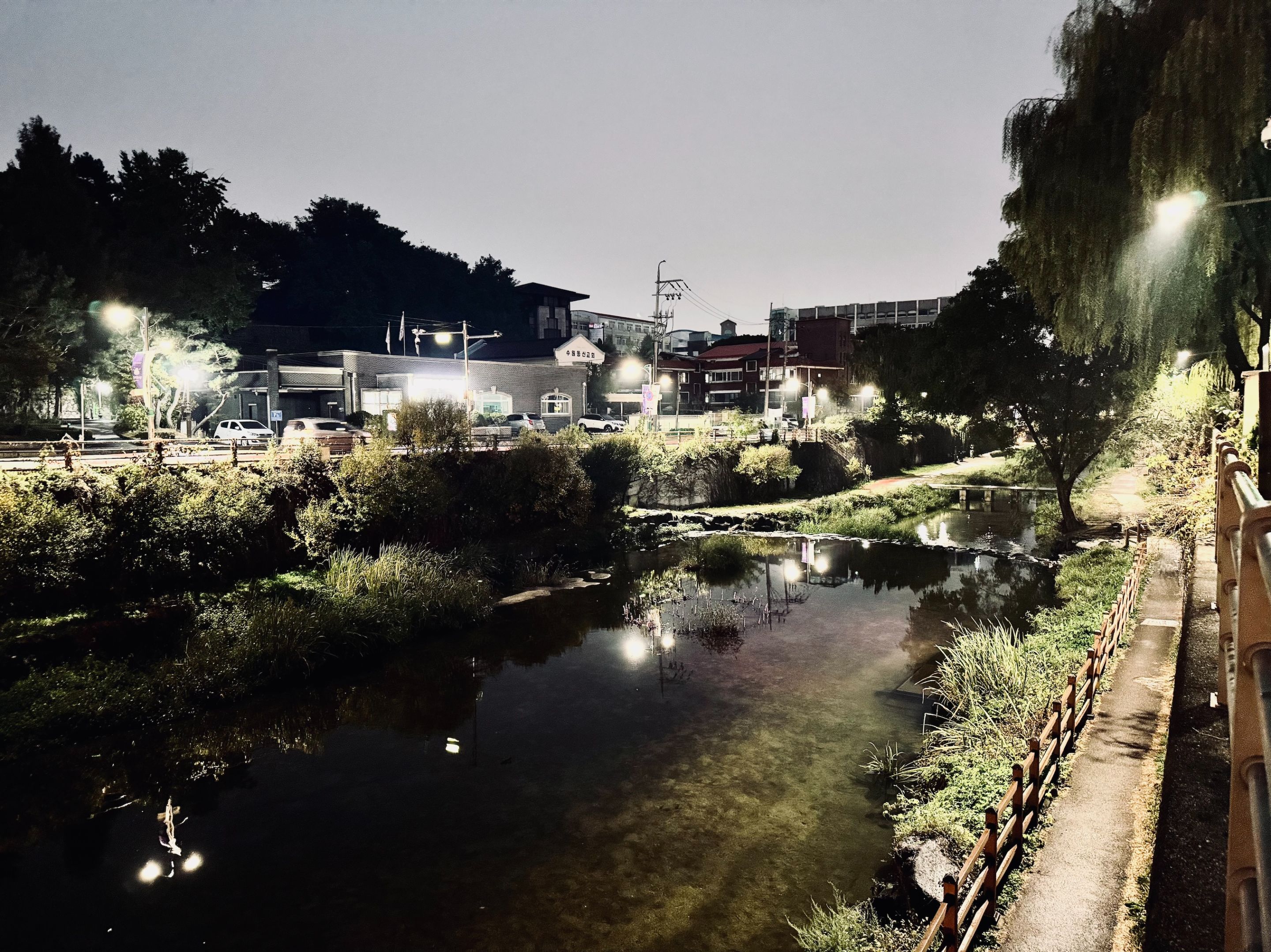 the stream