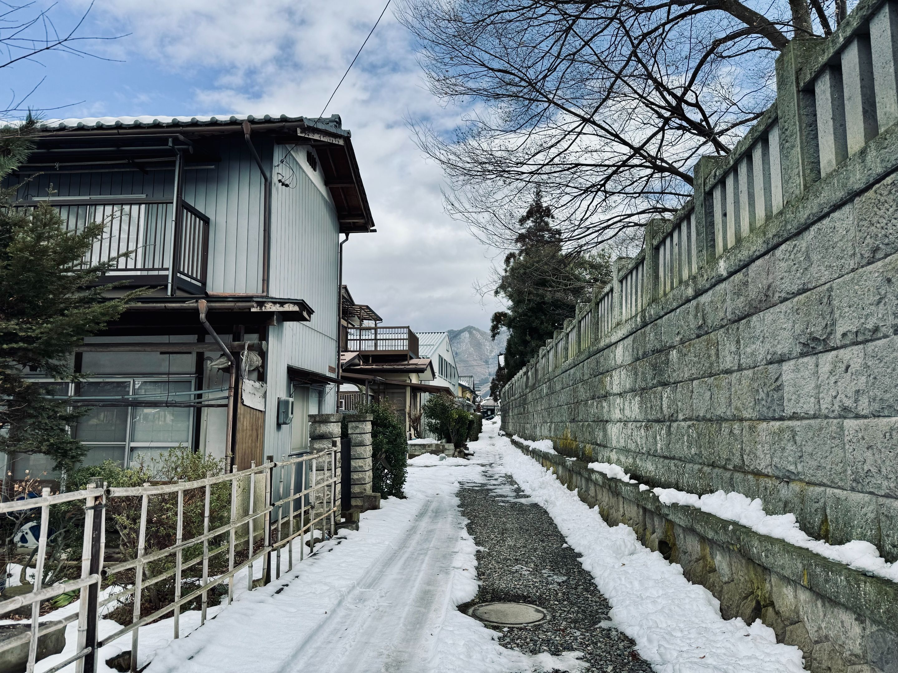 An alley we passed by