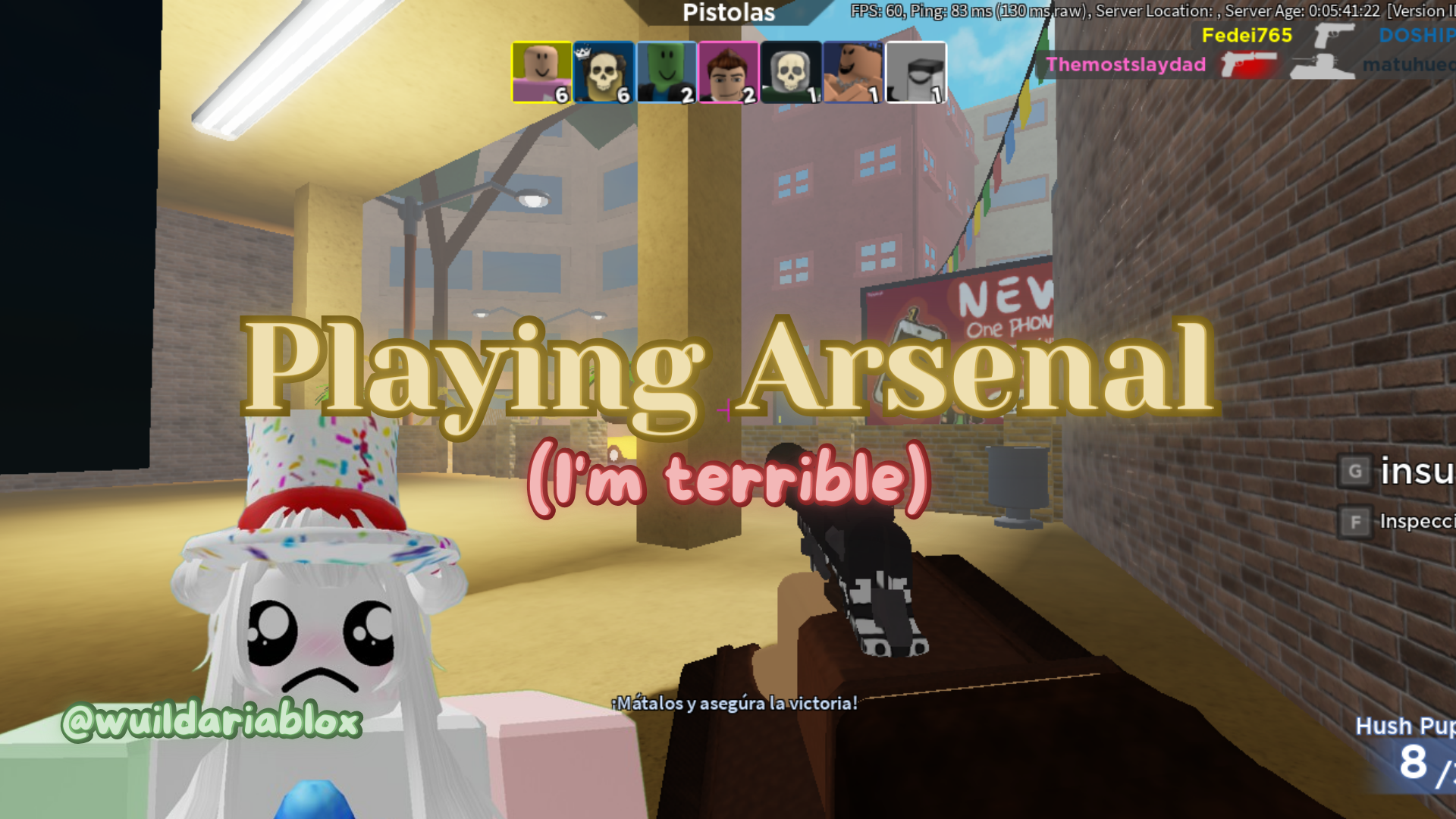 ROBLOX, JUGANDO ARSENAL, Gameplay