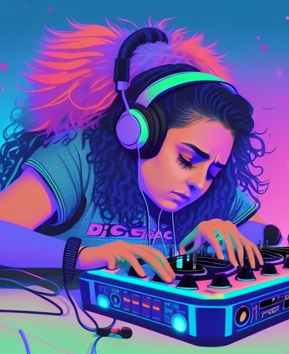 Mujer_que_tiene_demasiado_sueño_trabaja_de_Dj_en__90224__VbBNyGYUREeF__sd_dreamlike-diffusion-1-0__dreamlike-art.jpg