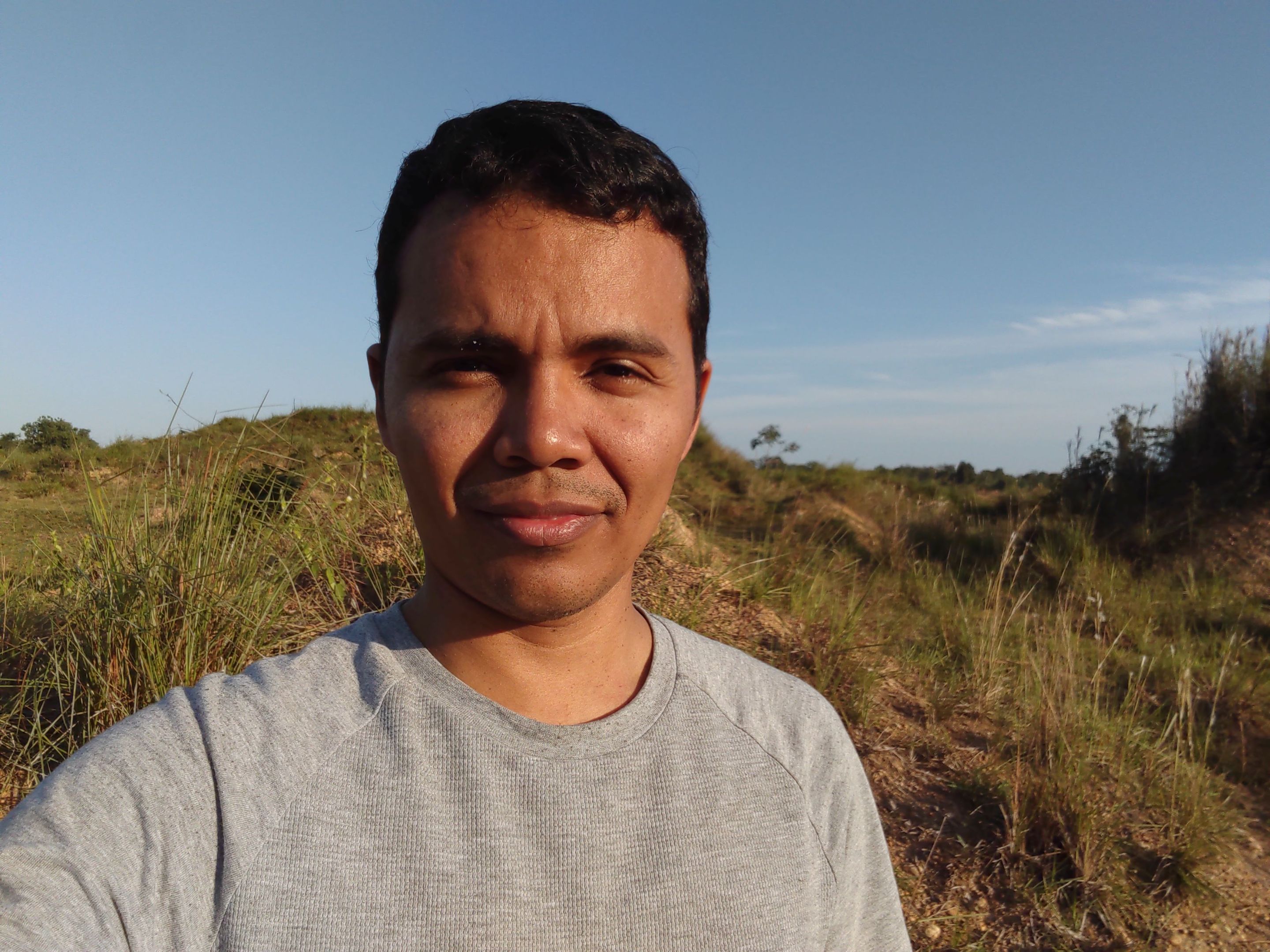 Selfi en un día de campo. Por Yonis Esquivel.