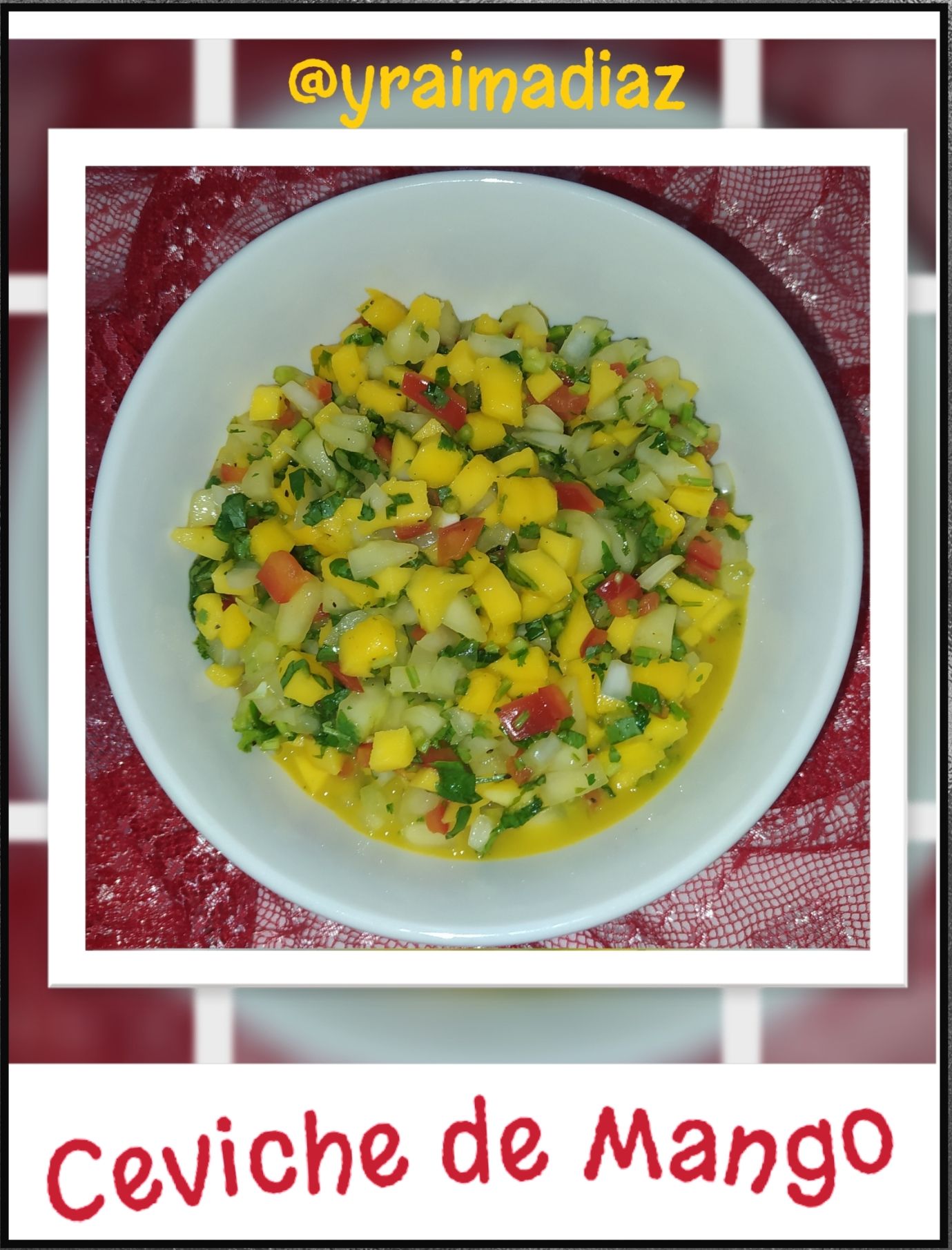 🥭Refreshing Mango Ceviche [ESP][ENG]