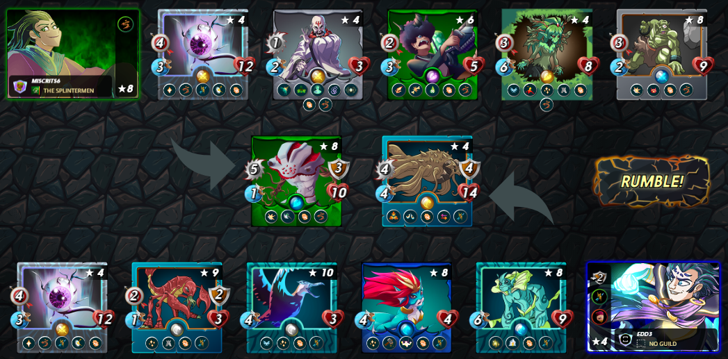 MISCRITS6 (Rank 5) Vs EDD3 (Rank 10)