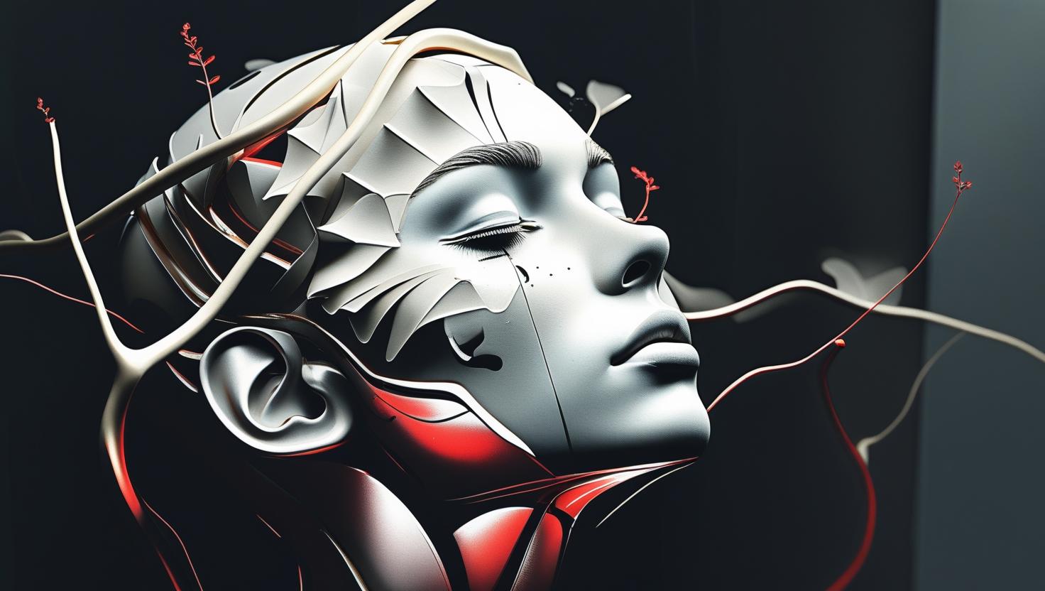 1.surreal female face with semi-realistic style, metallic and ethereal textures,.jpg