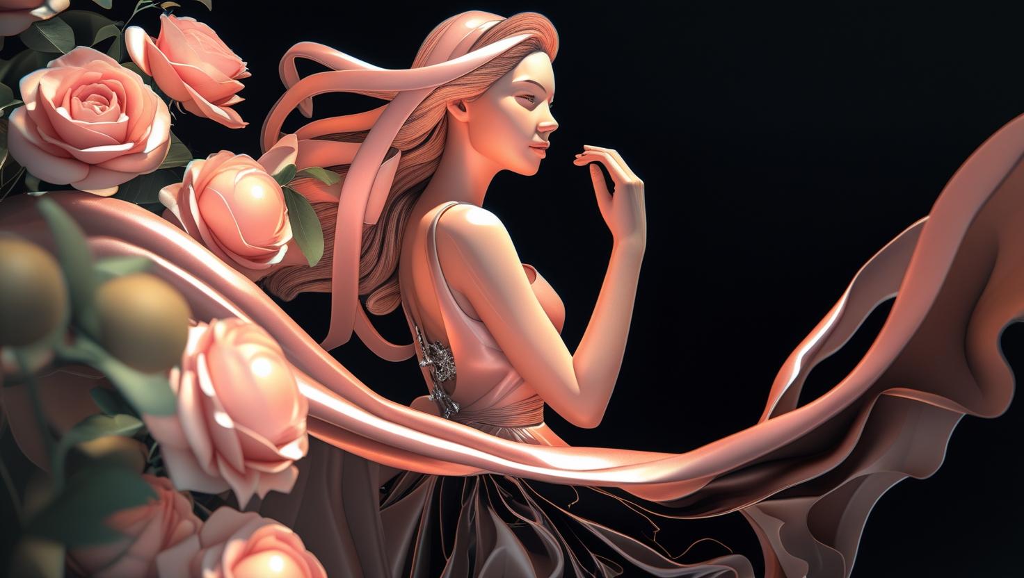 1.semi-realistic-beautiful-girl-in-pink-silk-dress-with-flowers.jpg