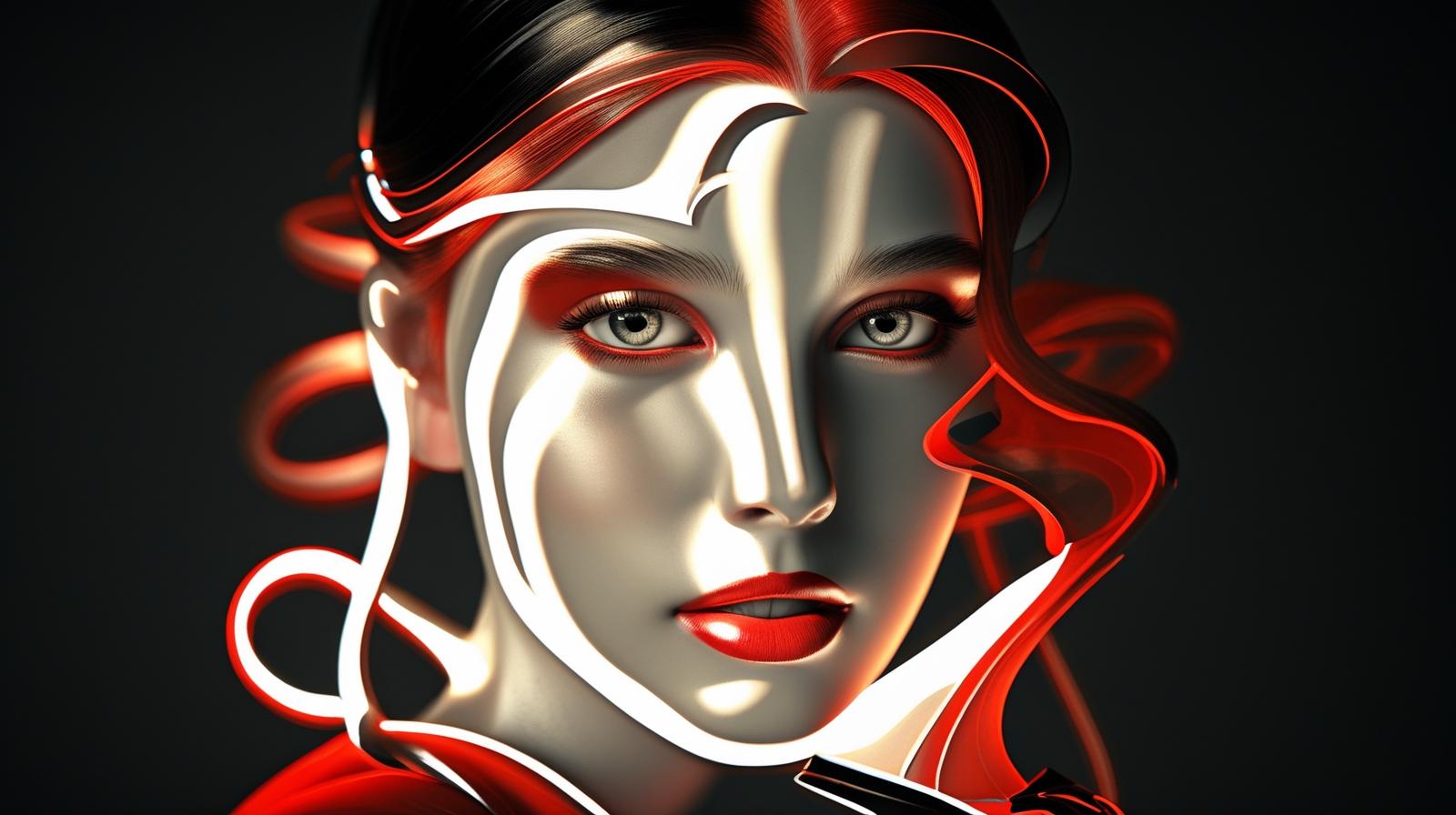 A close-up portrait of a stunning young woman with deep black eyes and long silky black hair, centered in the frame. She looks directly at the viewer with a gentle expression. Smooth clear skin, elegant and rea (2).jpg